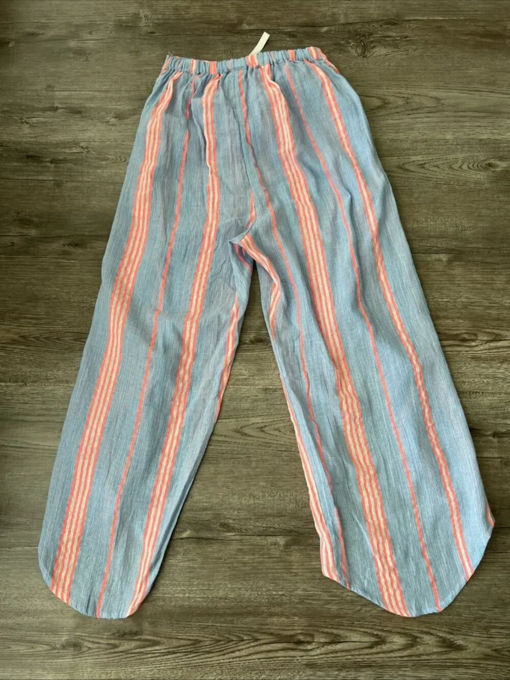 ASOS Beach Cover Up Pants Womens 0 Waist Tie Ankle Length New